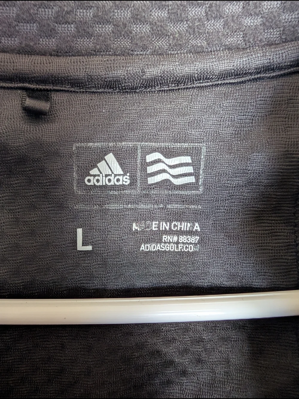adidas Men’s Gray Quarter-Zip Performance Pullover